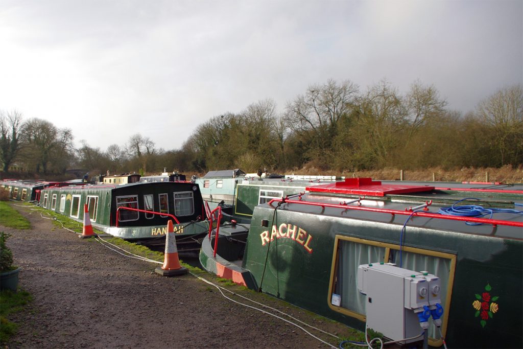 The Rachel canal boat
